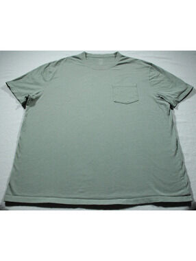 Men's Jockey T-Shirt XL Pocket Shirt Green